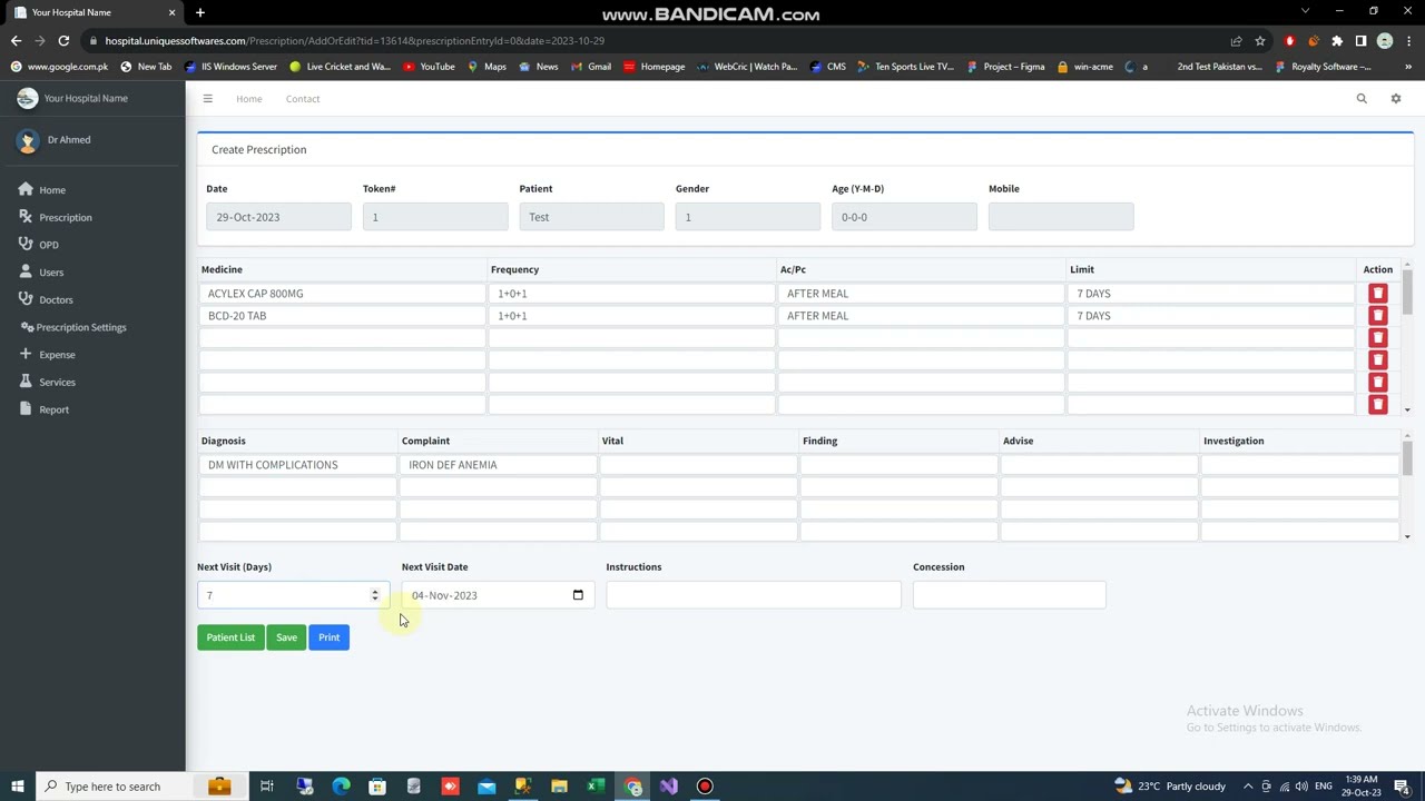 Hospital Management System
