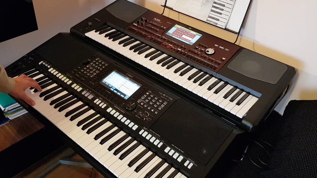 Yamaha PSR-S775 vs. Korg Pa700 - 8 Beat Style