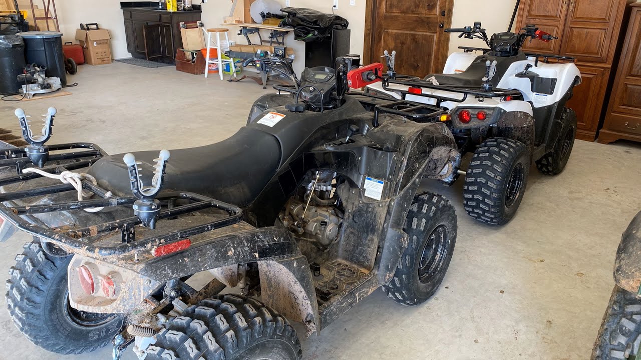 How to Change Oil Kawasaki Brute Force 300 4x4 ATV Four Wheeler