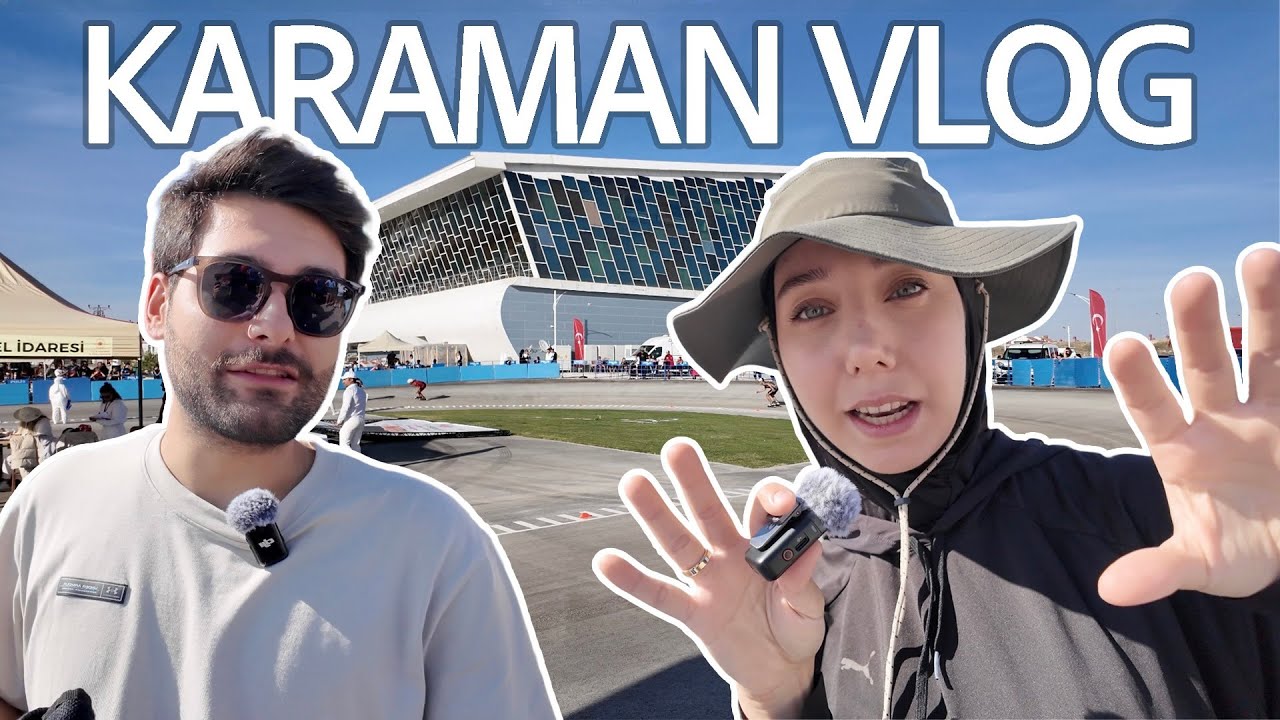 Karaman Vlog l Tekerlekli Paten Yarışı - Heyecan Dolu Şampiyona