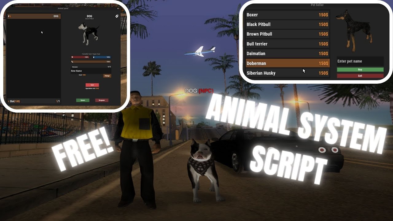 Animal System For MTA FREE! (Custom Sounds, Models And More!)