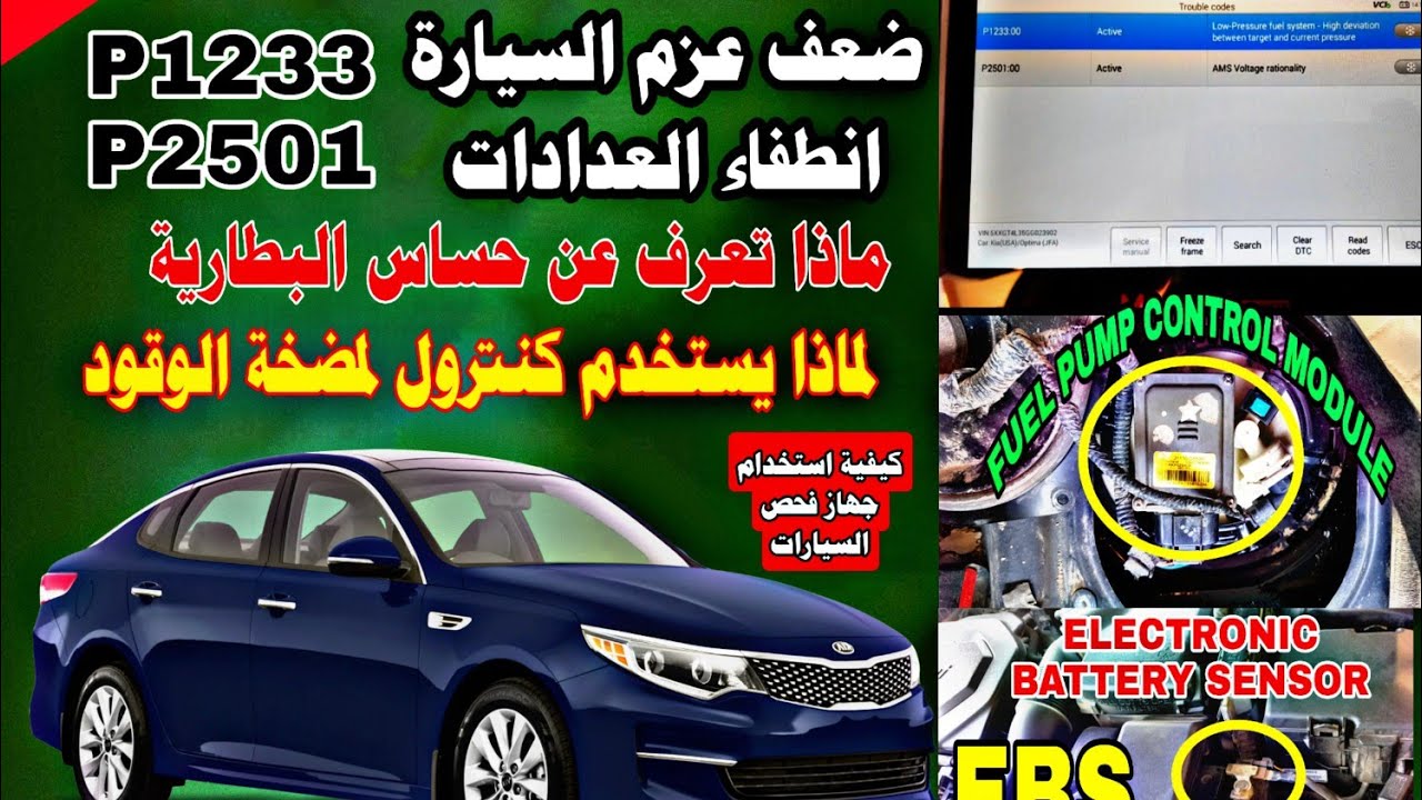 محرك السيارة مخنوق وضعيف العزم car engine power reduces