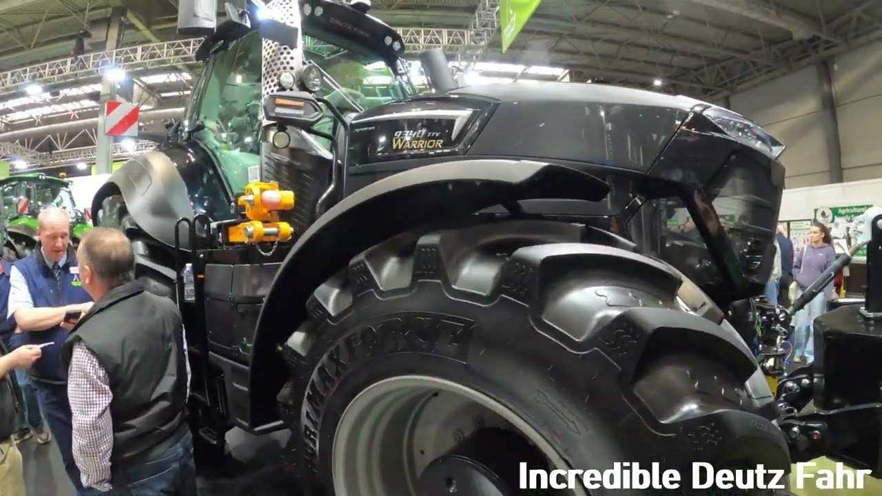 2025 Deutz-Fahr 9340 Warrior TTV Agrotron 7.8 Litre 6-Cyl Diesel Tractor 316/336 HP LAMMA Show 2025
