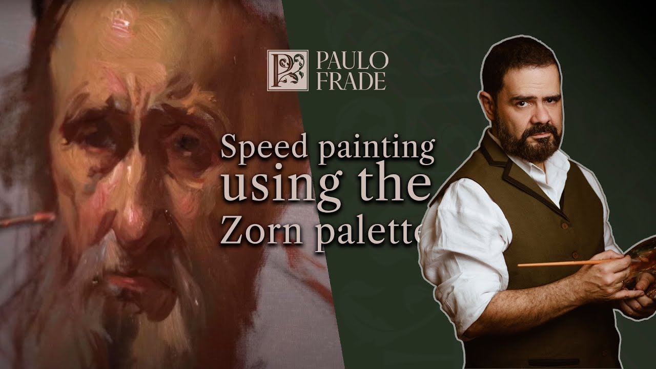Speed Painting using the Zorn palette