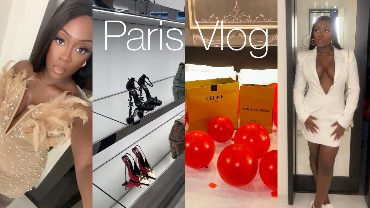 Solo Paris Birthday Vlog | Celine Unboxing, Nightlife, Girafe, Coco, La Vallée Village & More