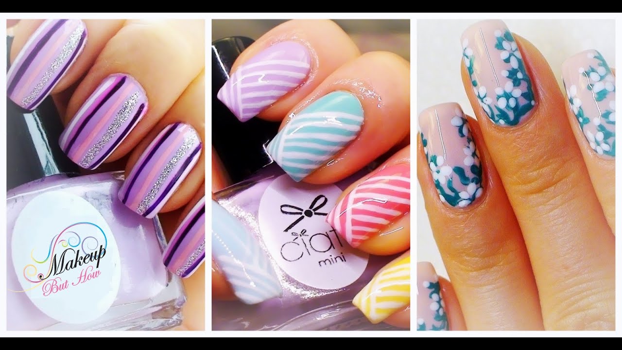 Три идеи за лесен маникюр - Видео Урок