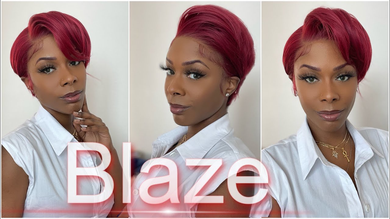 We Blazing 🥵 | Outre Perfect Hairline Synthetic HD Lace Wig - BLAZE 13x4 lace frontal | Red Velvet