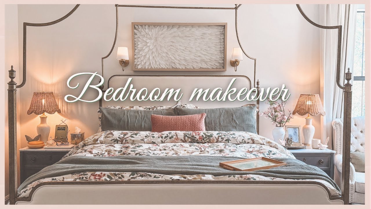 Transform Your Bedroom | Luxury Spring Makeover & Cozy Design Inspiration