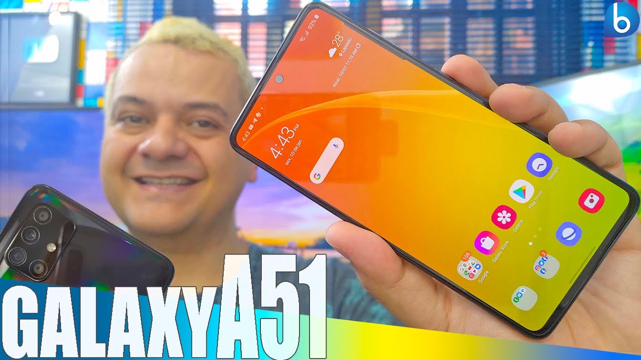 NOVO GALAXY A51 | FICOU AINDA MELHOR! UNBOXING E IMPRESSÕES