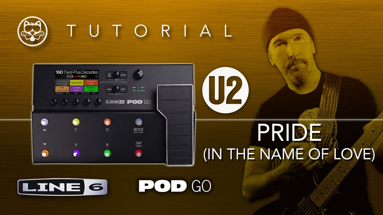 &iexcl;LINE 6 POD GO! U2 - Pride (In the Name of love)... &iexcl;EN ESPA&Ntilde;OL!