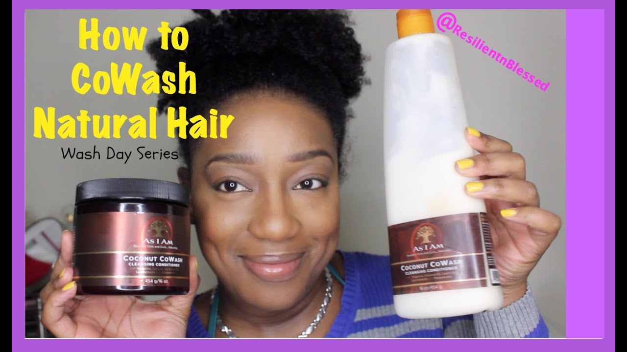 How to Co-Wash Natural Hair {Step 2a} (NATURAL HAIR SERIES-WASH DAY)║ResilientCurlz