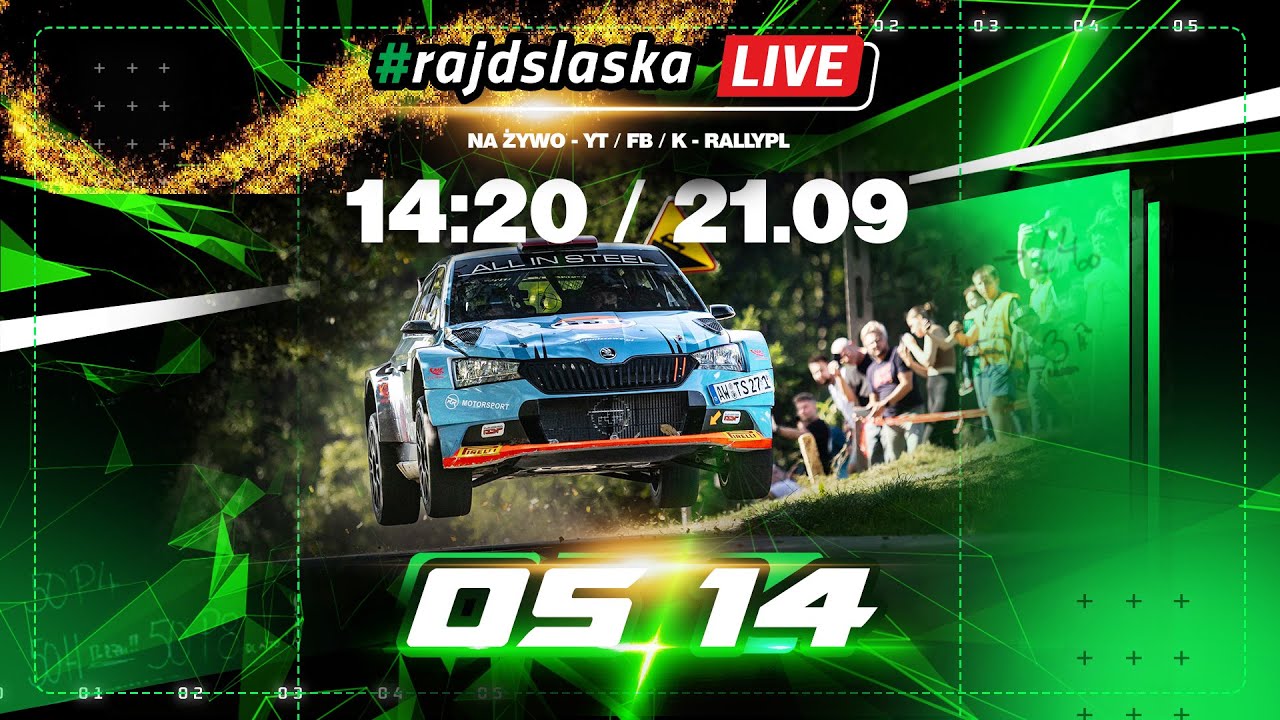 🎥 LIVE:  Rajd Śląska 2025 - OS14 Ochaby 2 [Power Stage]