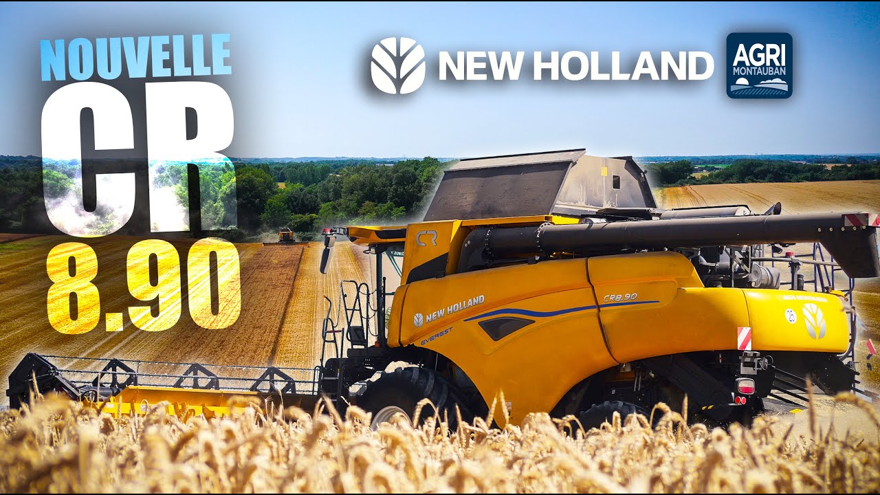 New Holland CR8.90 EVEREST – Précision et débit | AGRI MONTAUBAN