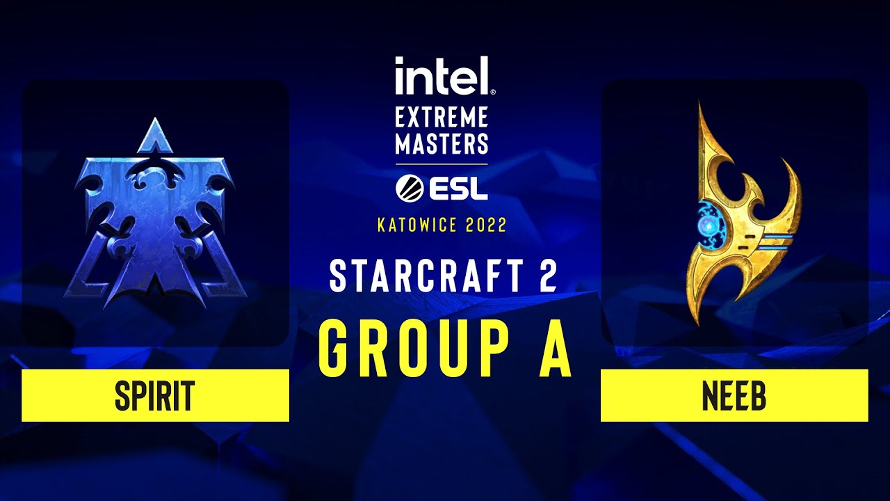 SC2 - Spirit vs Neeb - IEM Katowice 2022 - Group A