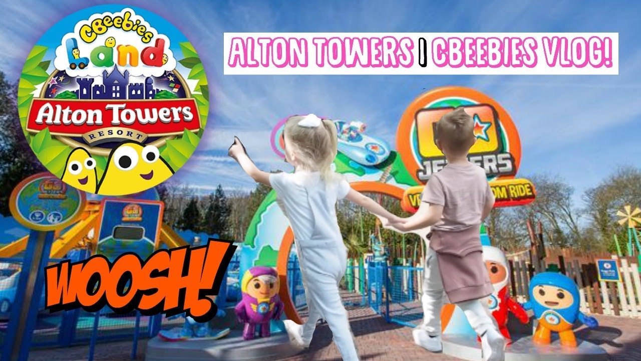 ALTON TOWERS | CBEEBiES VLOG!🎢🎡😱