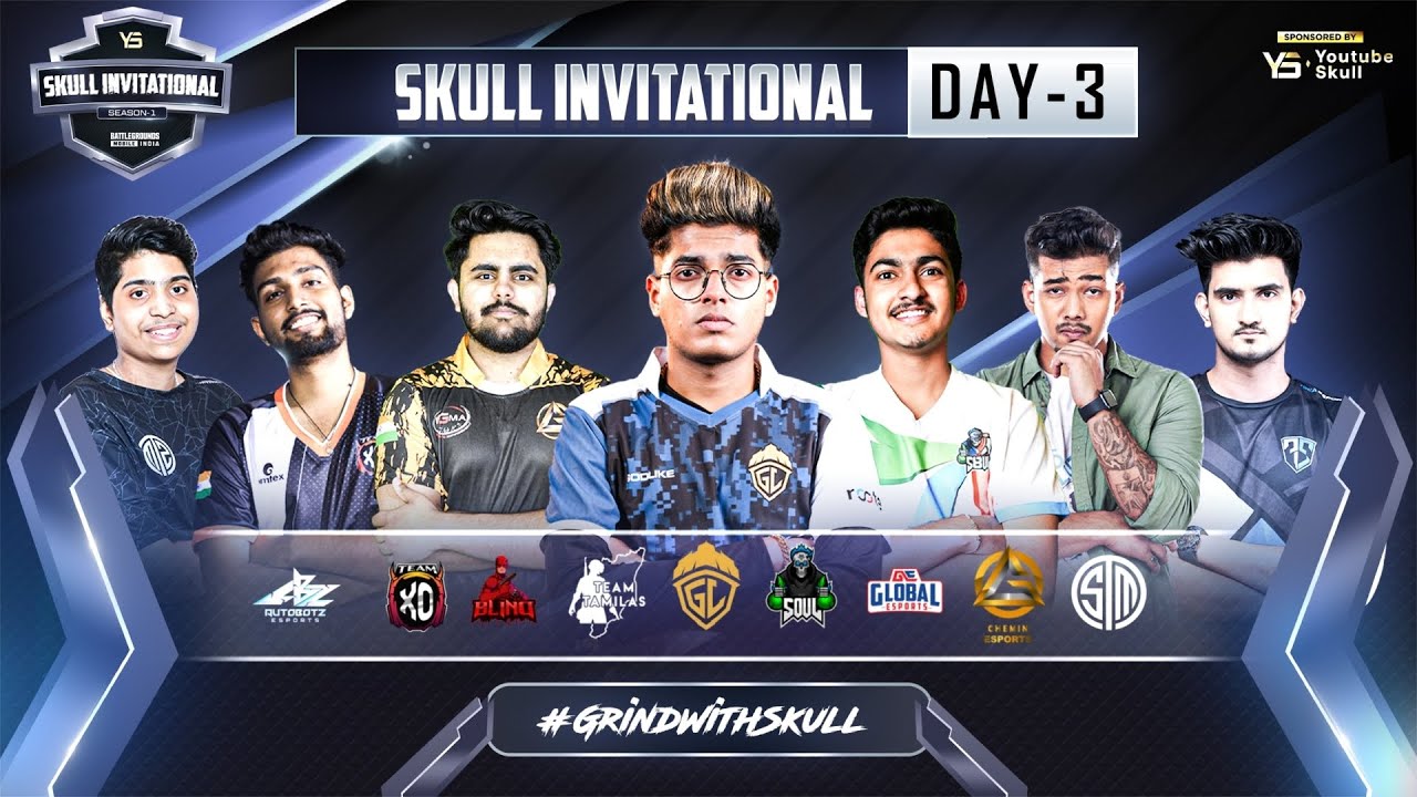 SKULL INVITATIONAL S1 || DAY 3 | 50,000 | POWERED BY YOUTUBE SKULL @S8ULGG @GodLikeeSportsOfficial