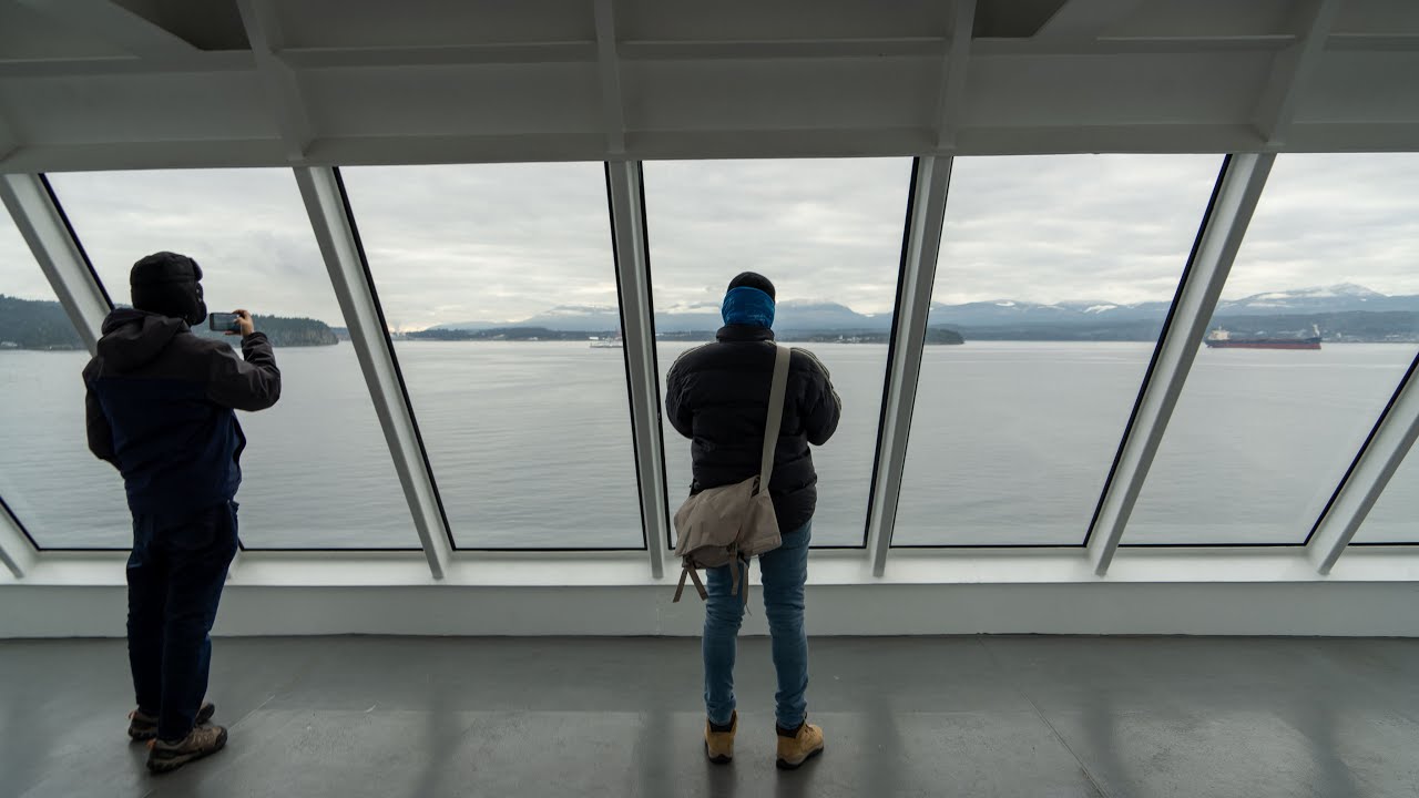 Tsawwassen to Nanaimo Drive & Ferry Ride - Vancouver Island, British Columbia・4K HDR