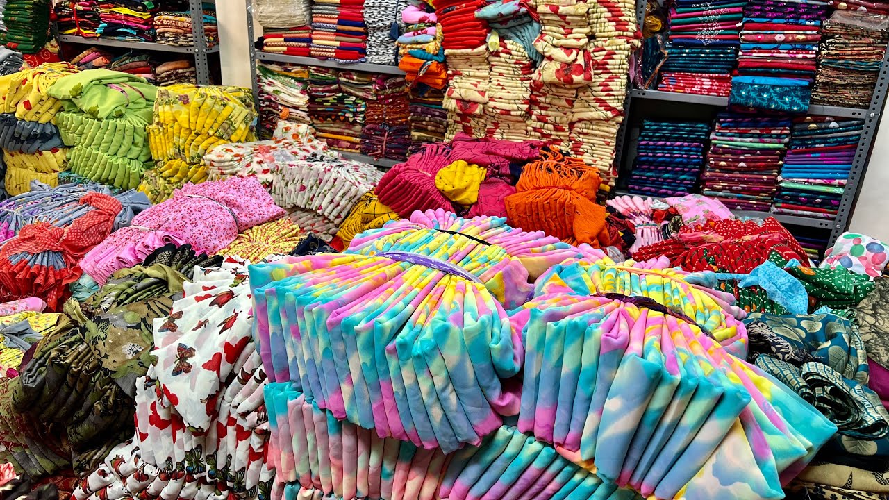 Printed sarees collection wholesale market in Surat Heavy sarees manufacturer Shivam prints VANSHMJ