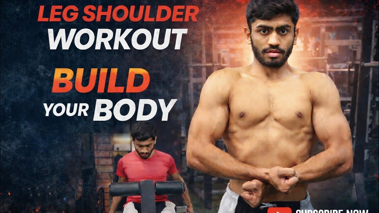 Strong Shoulders & Powerful Legs Workout🔥