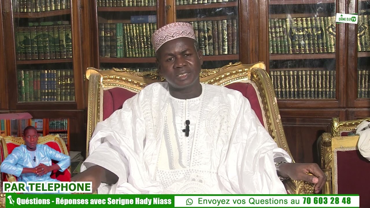 QUESTION REPONSE DU DIMANCHE 07 JANVIER 2024 AVEC SERIGNE HADY NIASS ET CHEIKH AHMAD TIDIANE DIOP