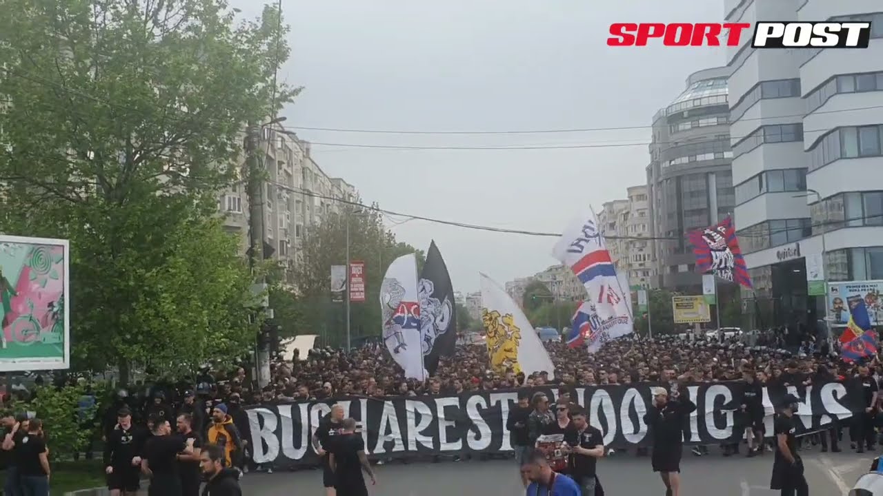 SUD Steaua în drum spre National Arena pentru meciul cu Dinamo | 15.05.2023