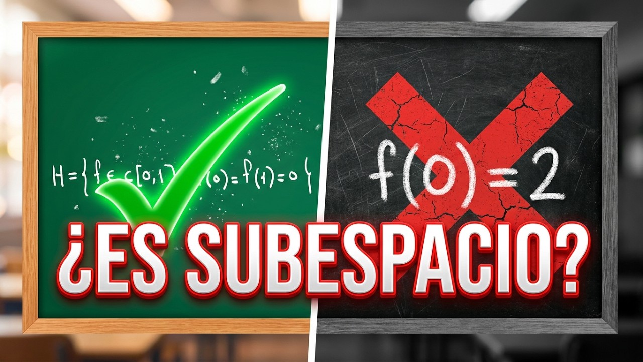 Subespacios Vectoriales de FUNCIONES