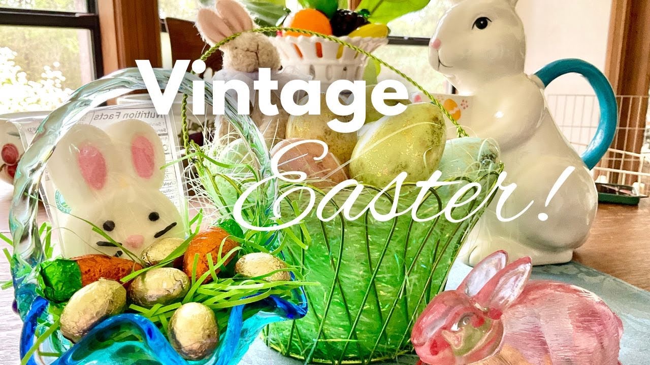 🌸🐰Charming Vintage Easter Collectibles - Restoration Dream