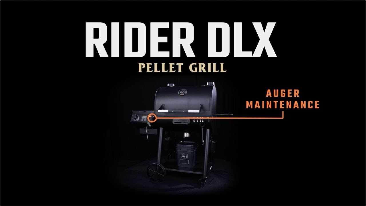 Rider Pellet Grills - Auger Maintenance | Oklahoma Joe's®