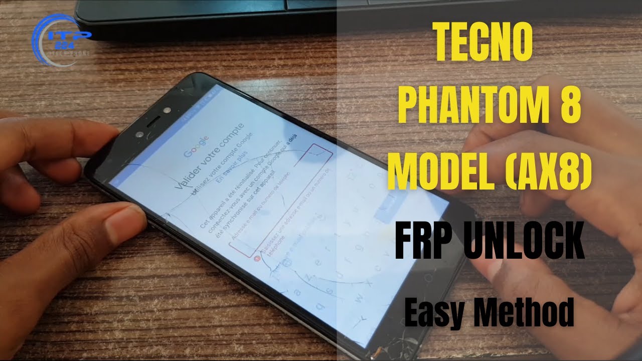 Comment débloquer compte google sur Tecno phantom 8 facilement