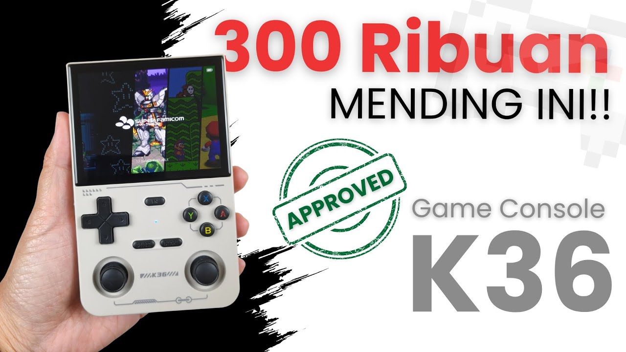 WASPADA! PESAING BARU Handheld Retro 300 Ribuan | K36 Game Console