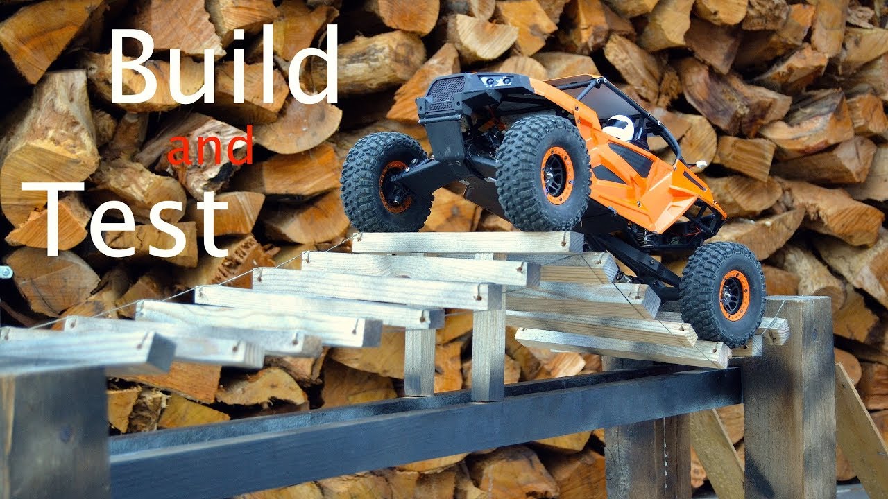 Obstacles Build and Tested for the Crawlers track