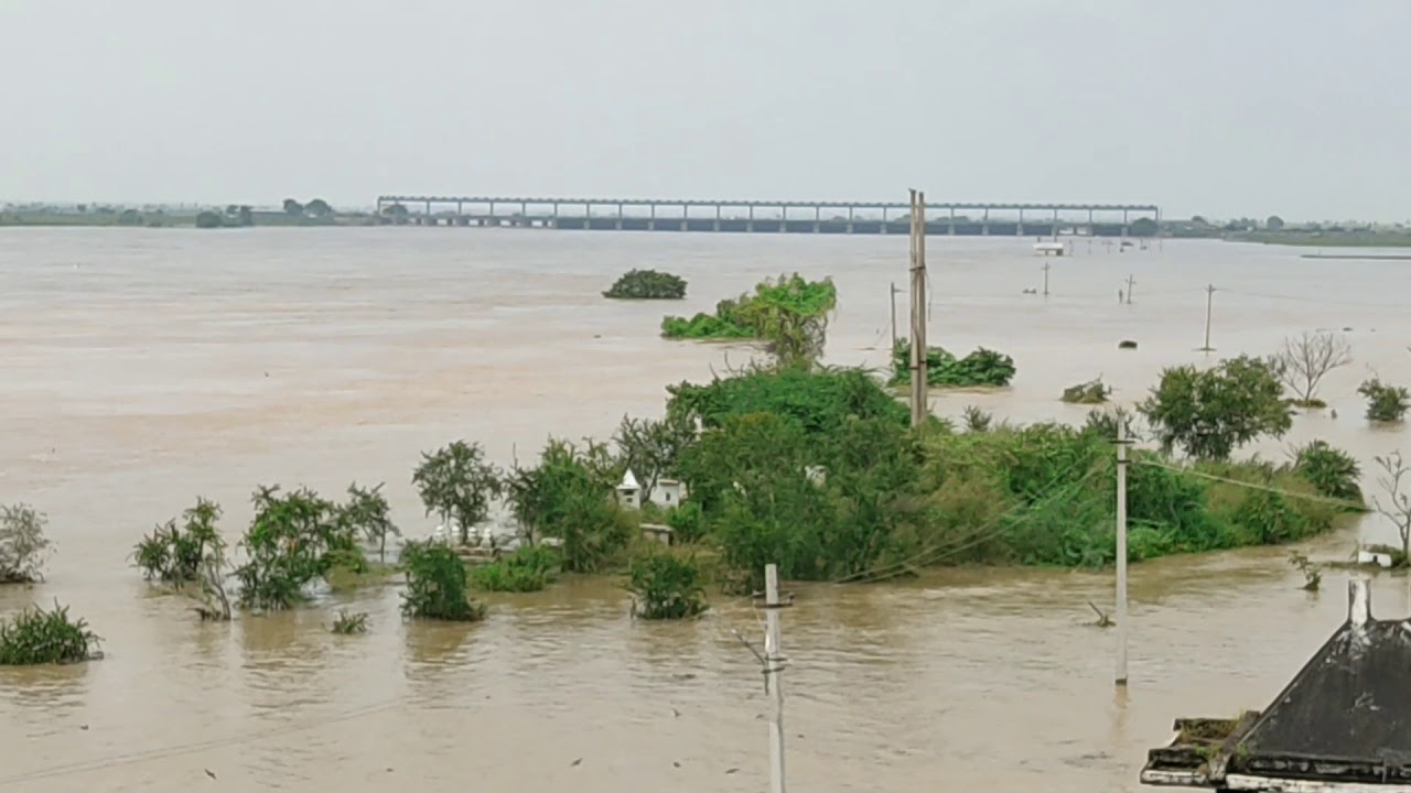 Bheema river from old bridge on 16-10-20