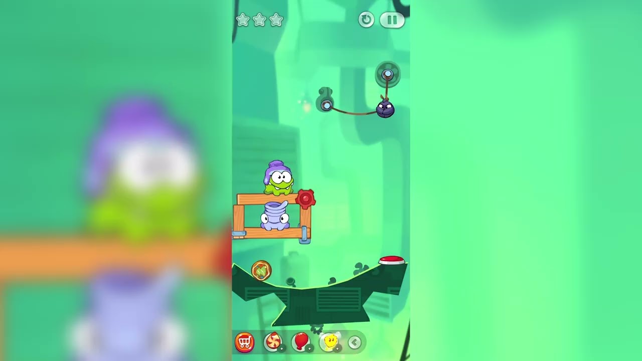 Cut the Rope 2 Level 5-13 Quick Guide (No Commentary)