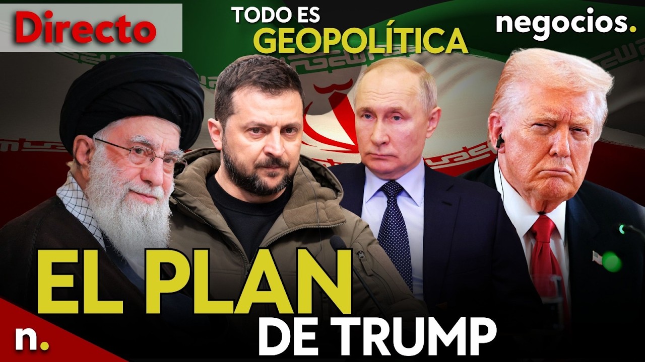 TODO ES GEOPOLÍTICA: Trump muestra sus cartas con Irán, Zelensky responde a Putin y Merz advierte