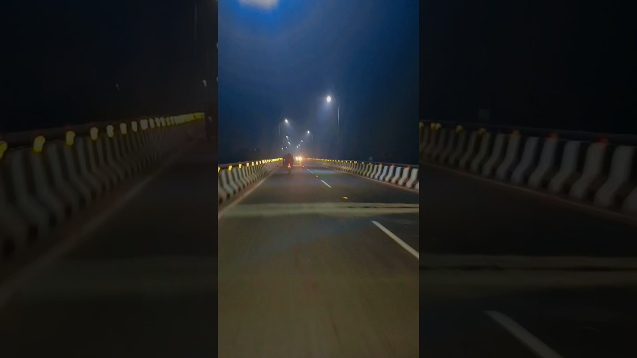 Banaras Ki Sunsaan Sadke | Midnight Foggy Highway Bike Ride | Banaras Night Ride 