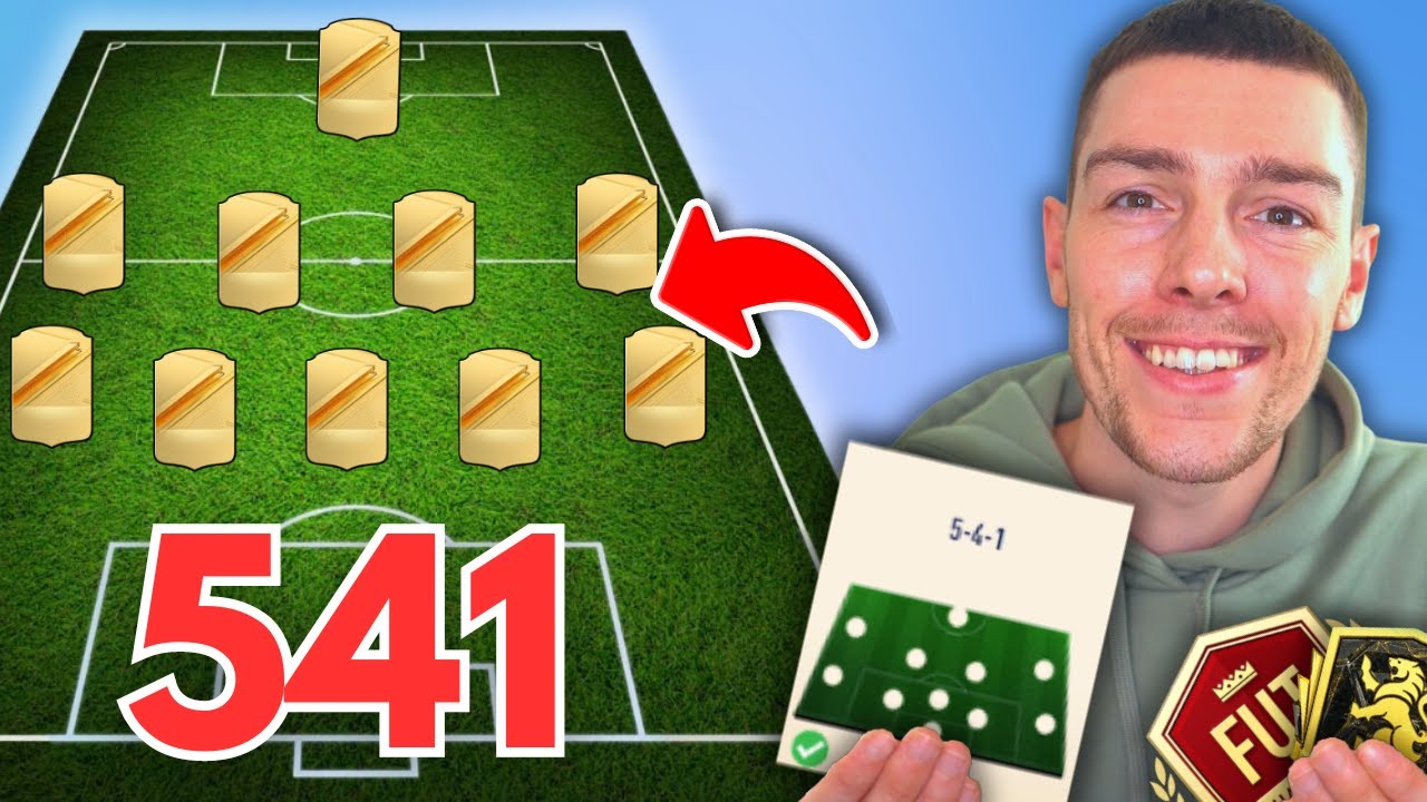 541= BEST 5 Back Formation in FC 24! 🚨💣 *BEST CUSTOM TACTICS*