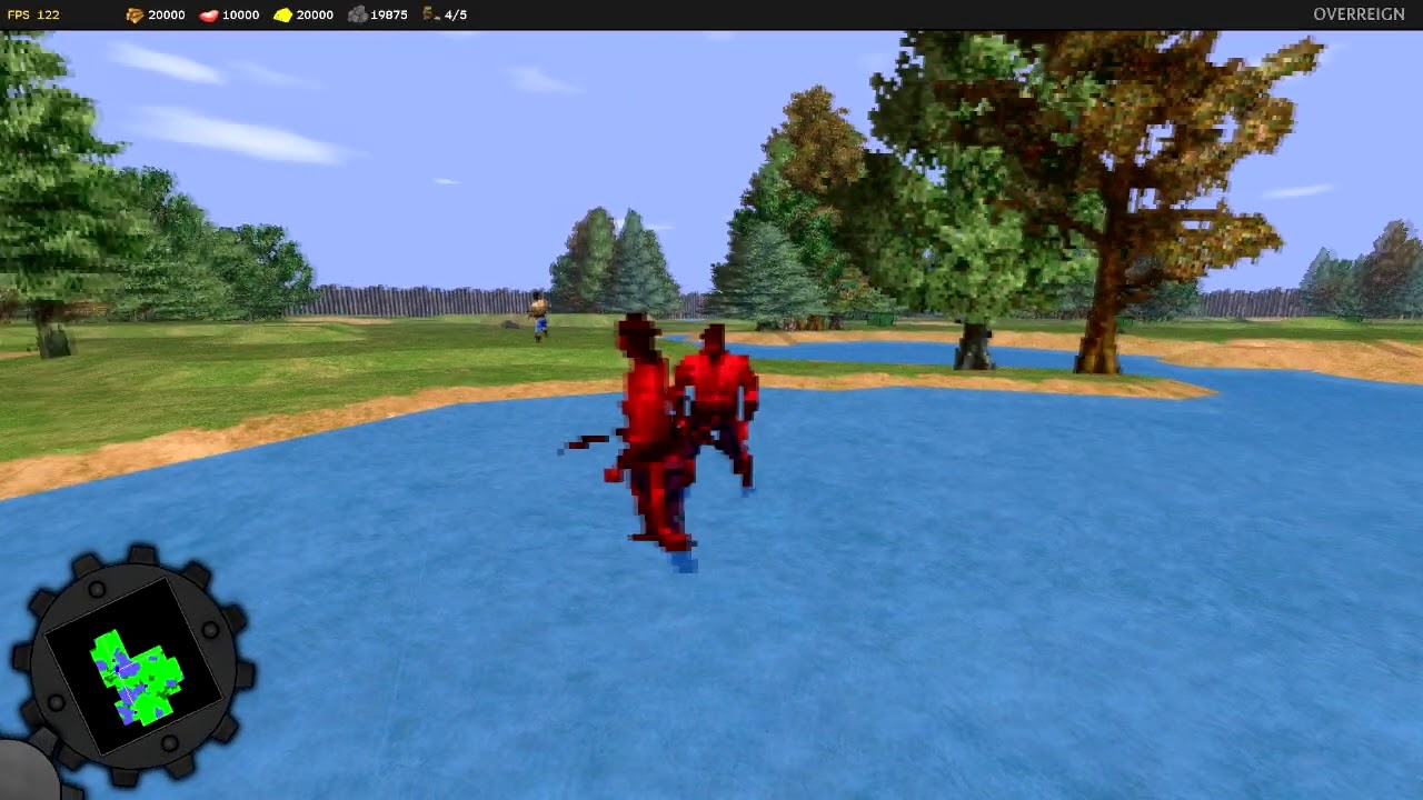 Playing around in Overreign with AoE2 assets!