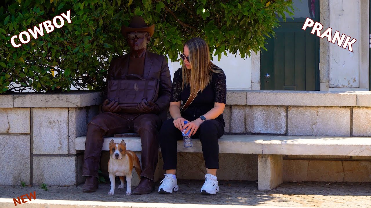 Take Pic with Statue but be Careful.Funny Statue prank Reactions.