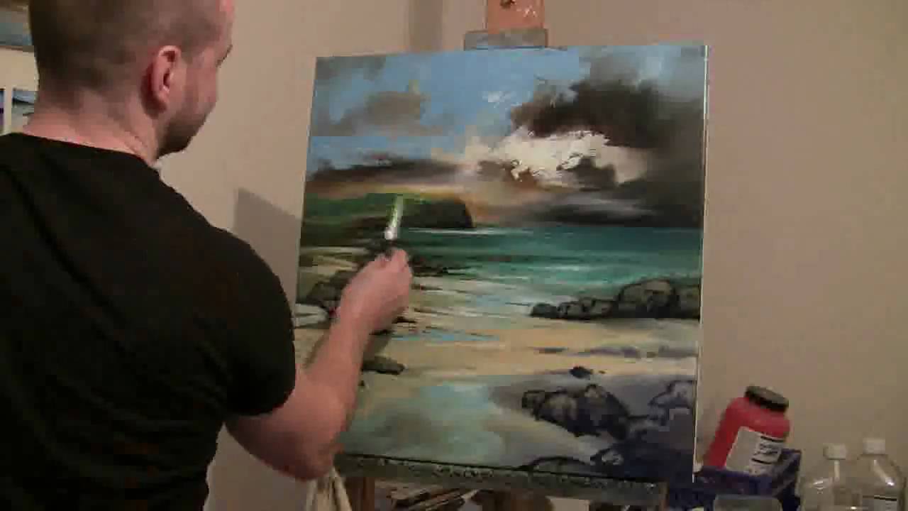 Skye Cliff Part 2: Scottish Landcscape Painting Demonstration