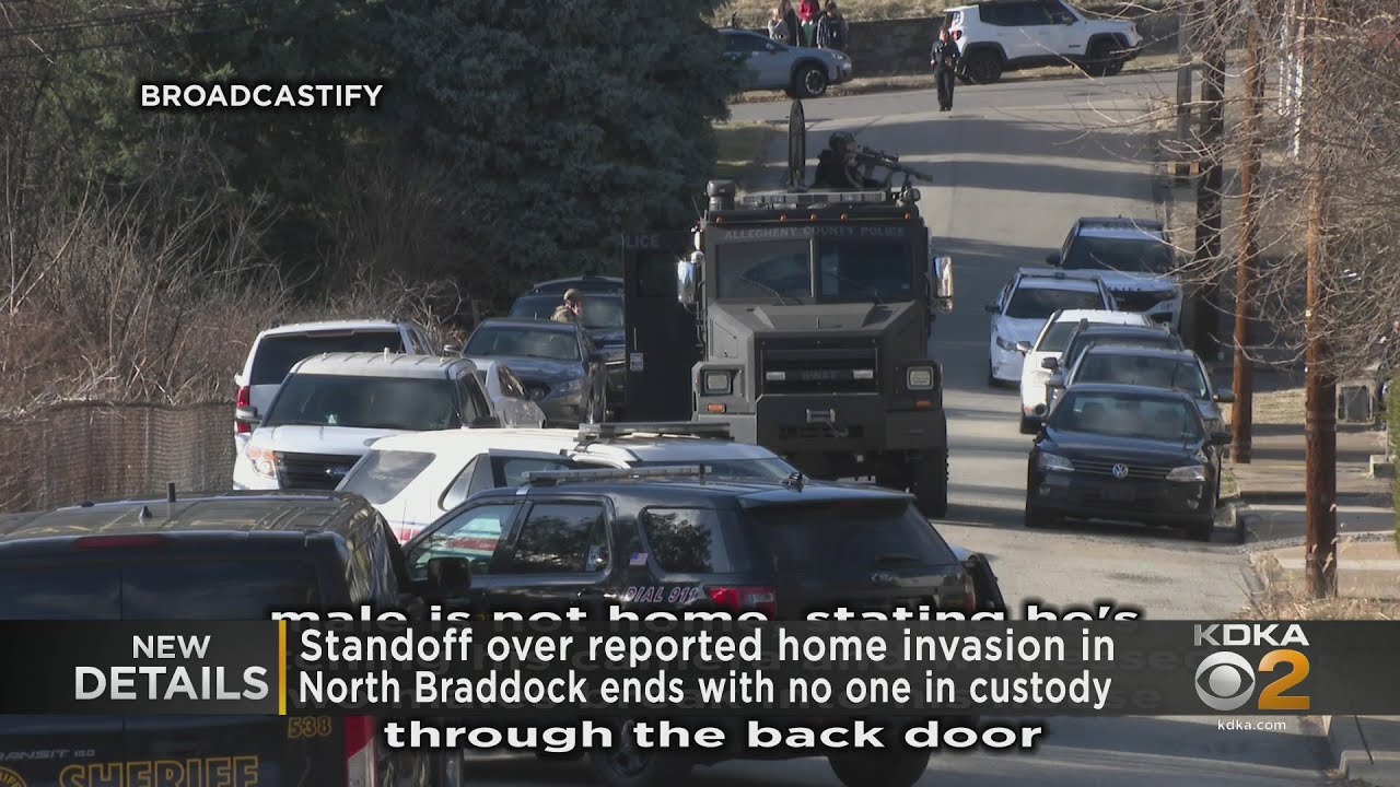 Standoff in North Braddock ends with no one in custody