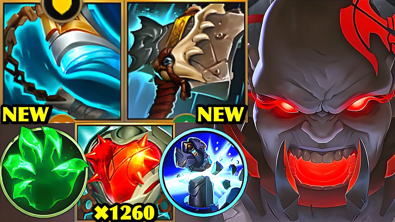 Wild Rift China Sion Top | BROKEN HULLBREAKER SPLIT PUSH STRATEGY?! | Hullbreaker SION Build & Runes