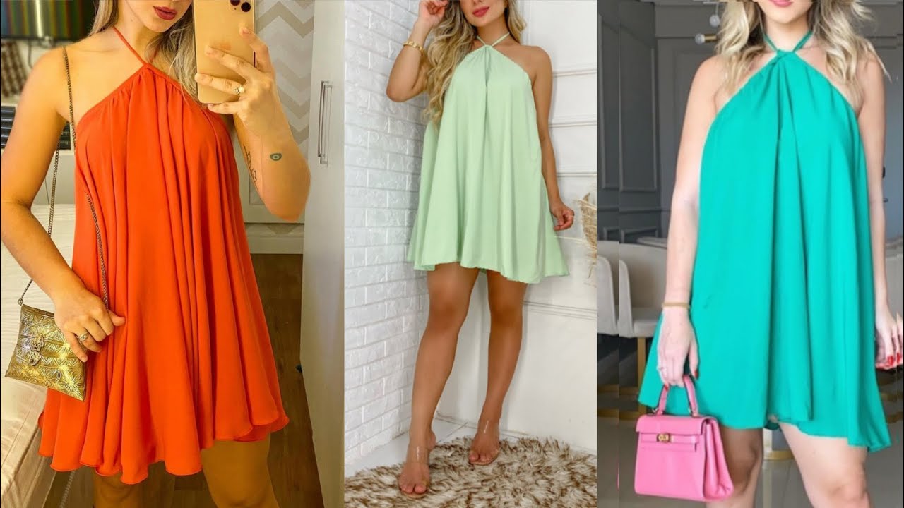 💡 VESTIDO FRENTE ÚNICA MUITO FÁCIL DE FAZER - corte e costura