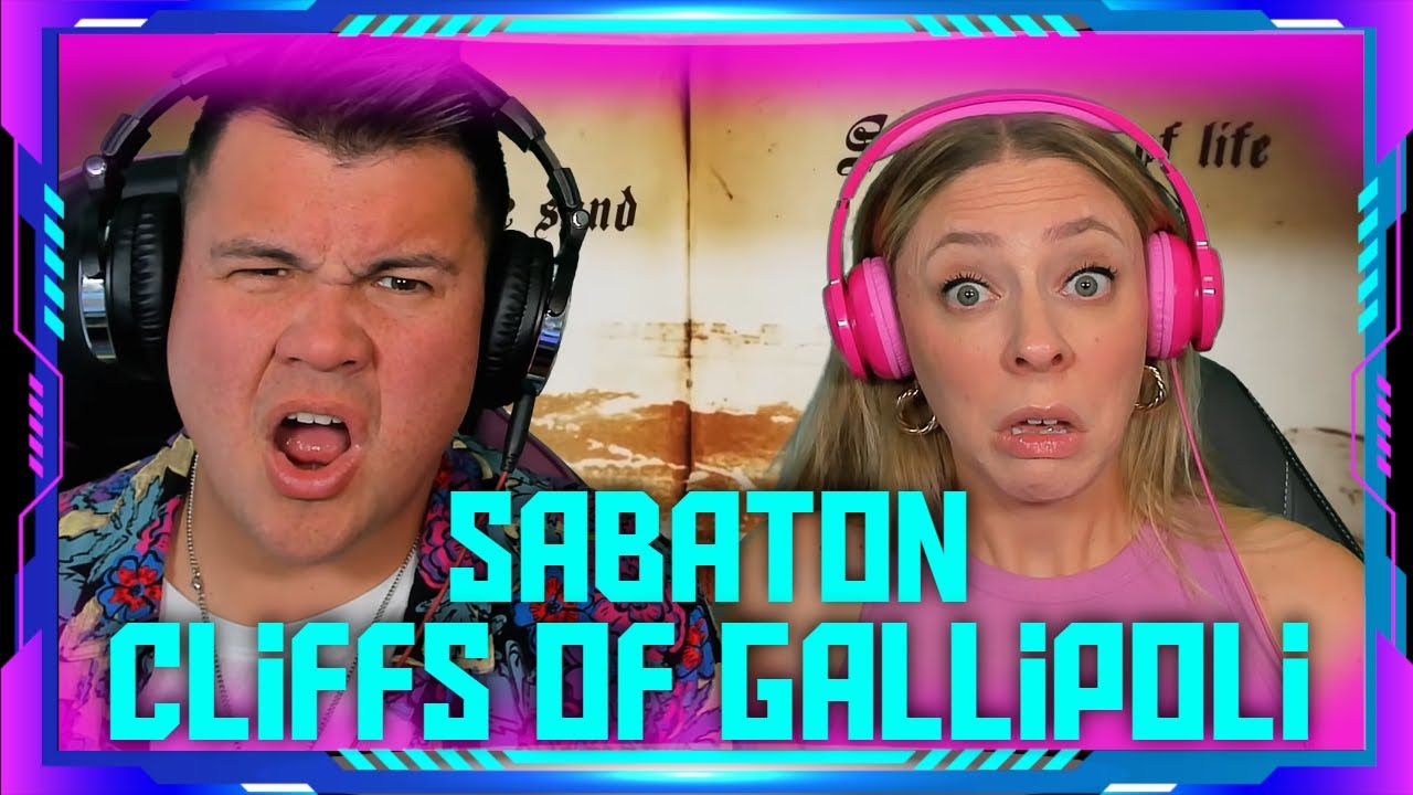 Reaction to SABATON - Cliffs Of Gallipoli (Official Lyric Video) | THE WOLF HUNTERZ Jon and Dolly
