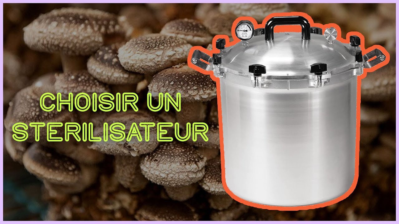 🍄 STÉRILISATEUR pour la CULTURE des CHAMPIGNONS