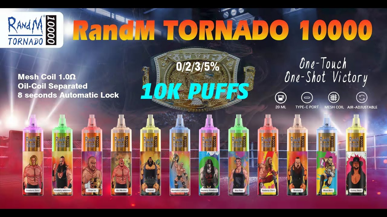 Randm Tornado 10000 are shipping factory