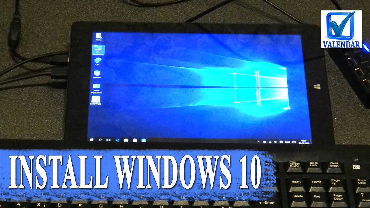 Как установить Windows на Android планшет Chuwi Vi10 PLUS замена RemixOS