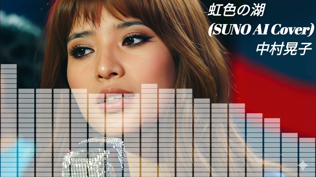 【SUNO】中村晃子 - 虹色の湖  (Cover) 【AI】