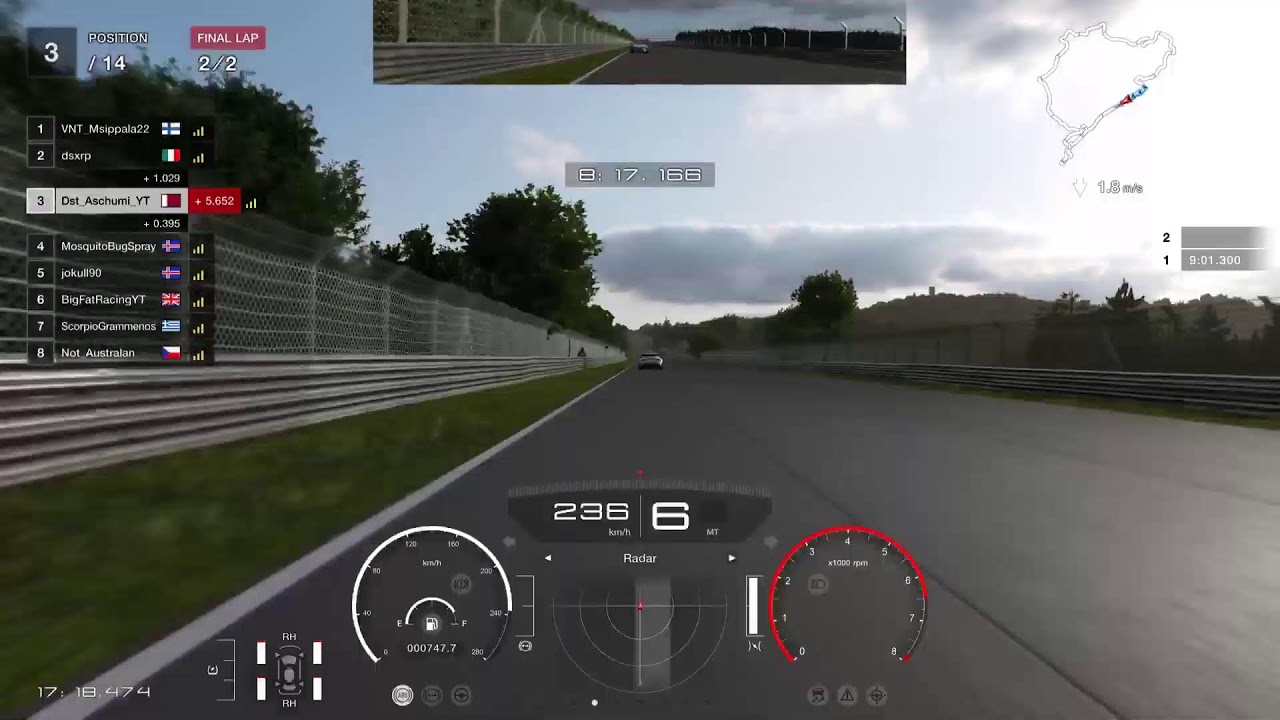 GT7 سباقات اونلاين