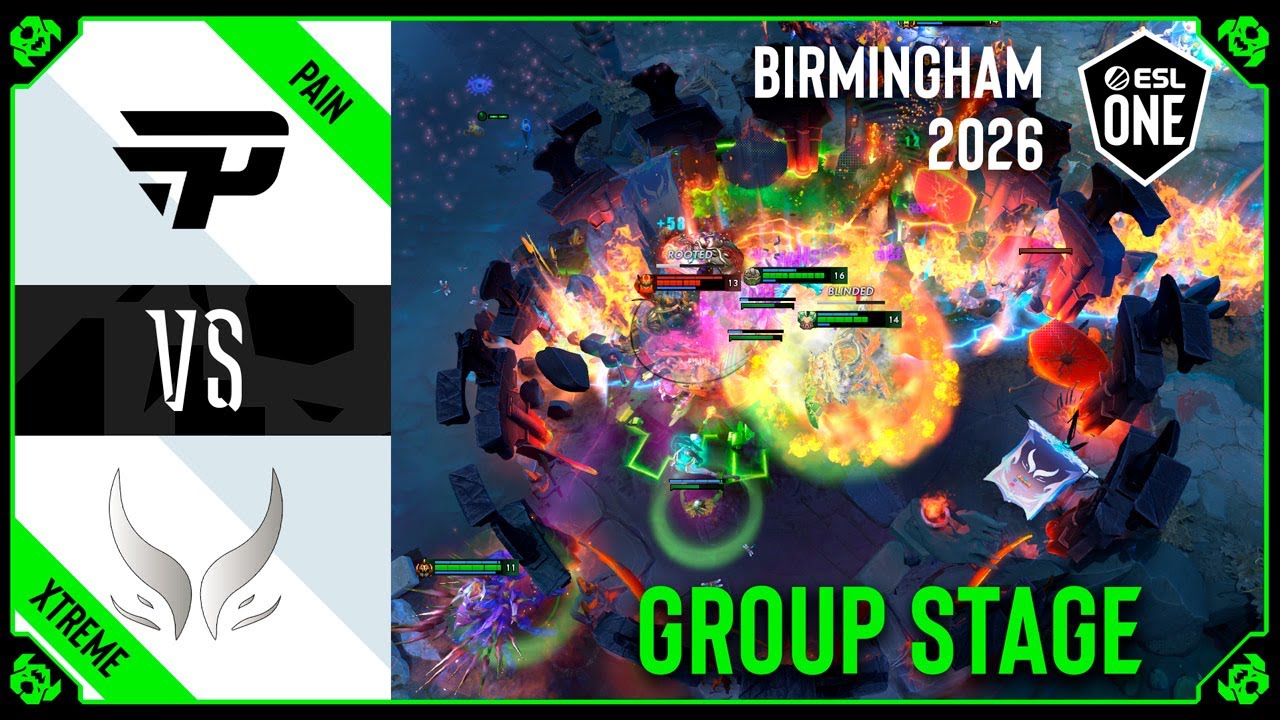 PAIN vs XTREME - HIGHLIGHTS - ESL One Birmingham 2026