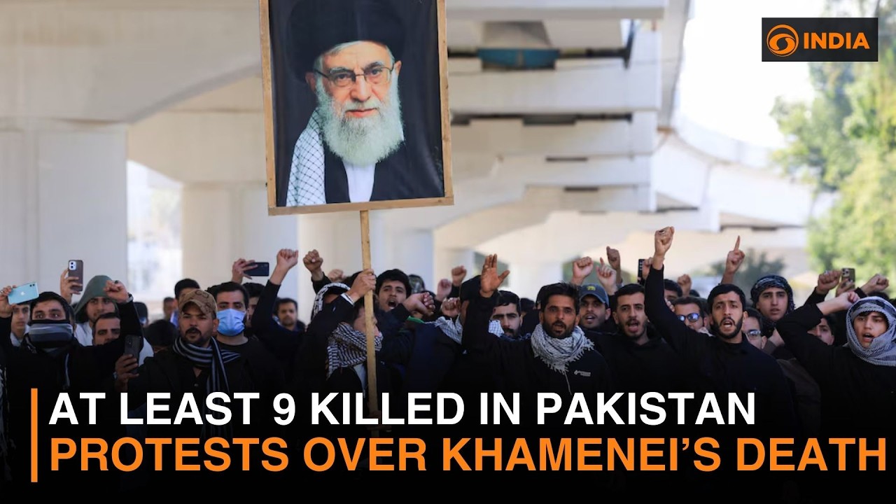 At Least 9 Killed in Pakistan Protests Over Khamenei’s Death & more news | DD India Live | 6 PM IST
